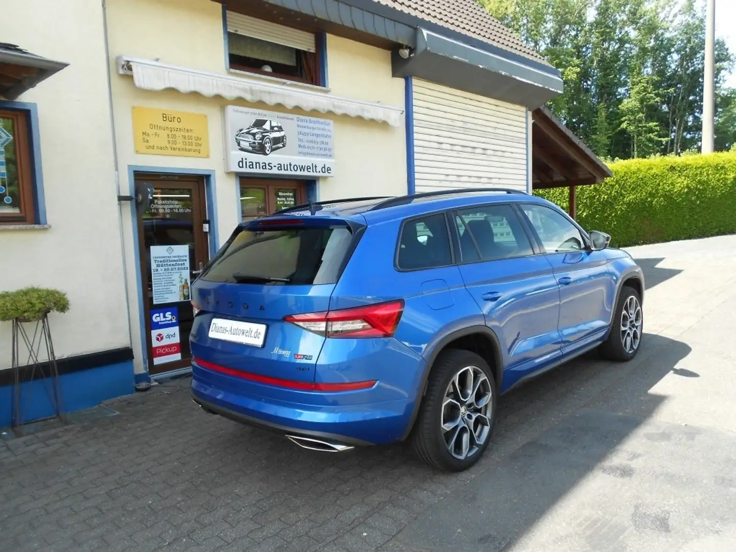 Skoda Kodiaq RS 4x4, Top Zustand, Unfallfrei, Standheizung,... Blau - 2
