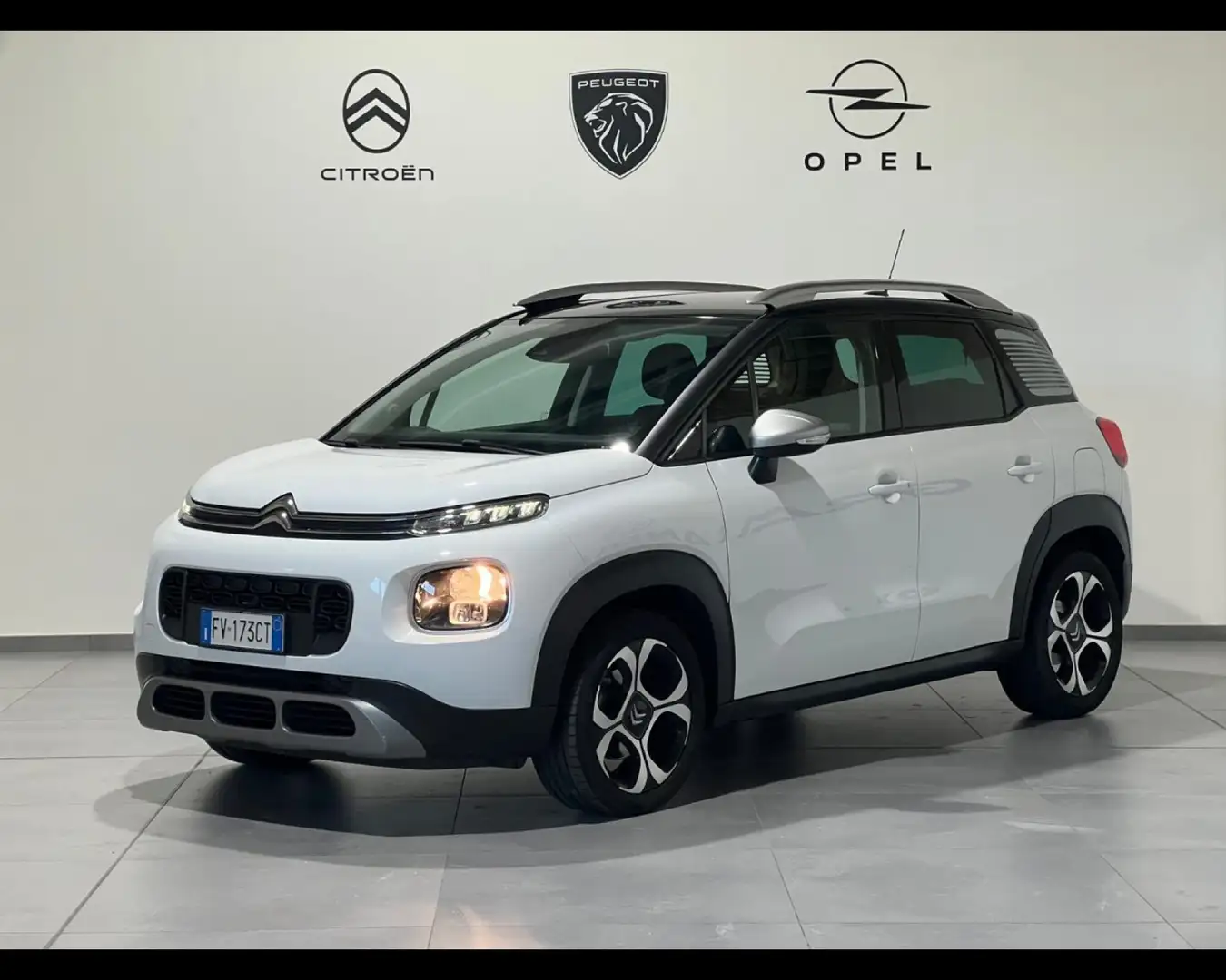 Citroen C3 Aircross I 2017 - 1.2 puretech Feel s&s 110cv Wit - 1