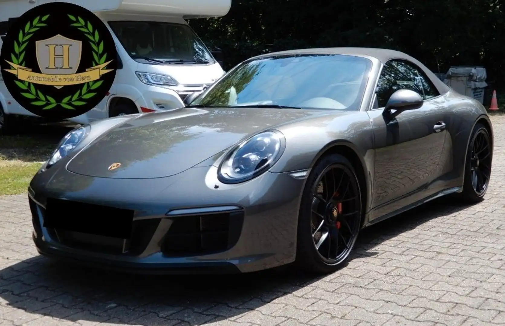 Porsche 991 911.2 Carrera  GTS Cabrio 20" Turbo S Exklusiv Szürke - 1