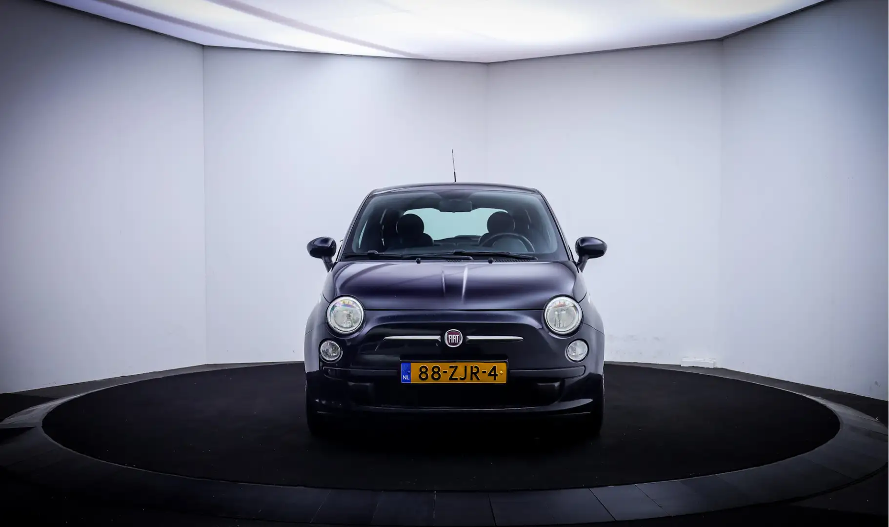 Fiat 500 0.9 TwinAir Plus LEDER | AIRCO | BLUETOOTH | LMV 1 Blauw - 2