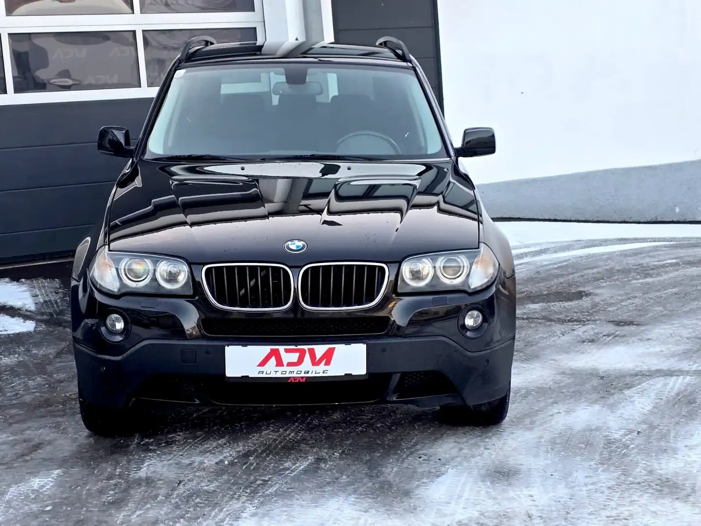 BMW X3 2,0D *Volles Serviceheft, 1.Besitz* Schwarz - 2