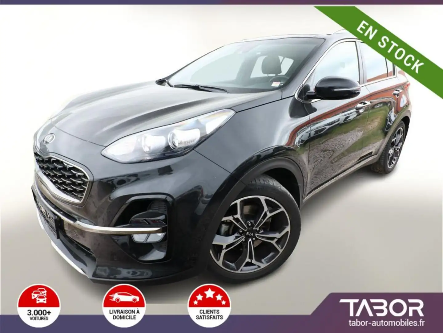 Kia Sportage 1.6 CRDi 136 DCT 4WD GT Line cuir Noir - 1