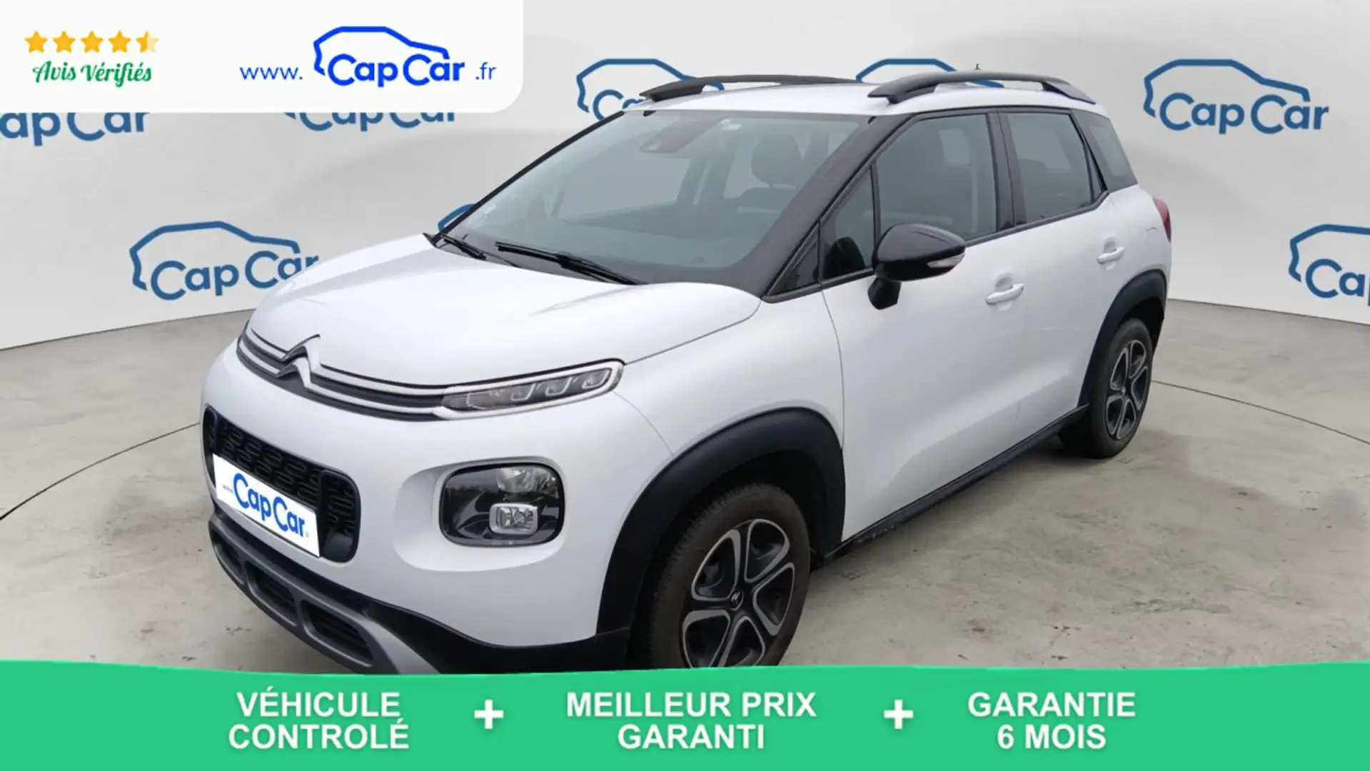 Citroen C3 Aircross 1.2 PureTech 110 EAT6 Shine Blanc - 1