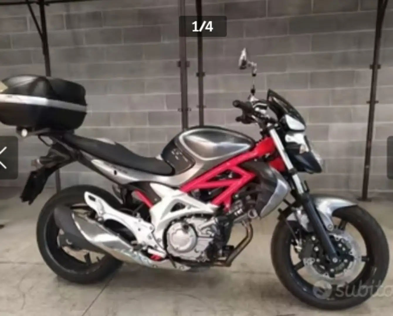 Suzuki GS 650 Gladius Silver - 2