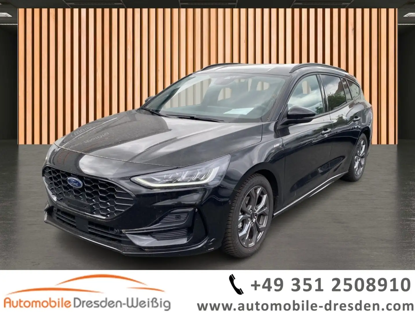 Ford Focus 1.0 EB ST-Line X*Pano*AHK*Bang&Olufsen*ACC Schwarz - 1