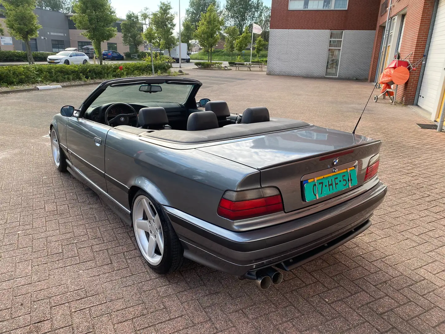 BMW 325 I CABRIO HANDBAK BJ 94 /SPORT LEDER/18'' RH/RVS DE - 2
