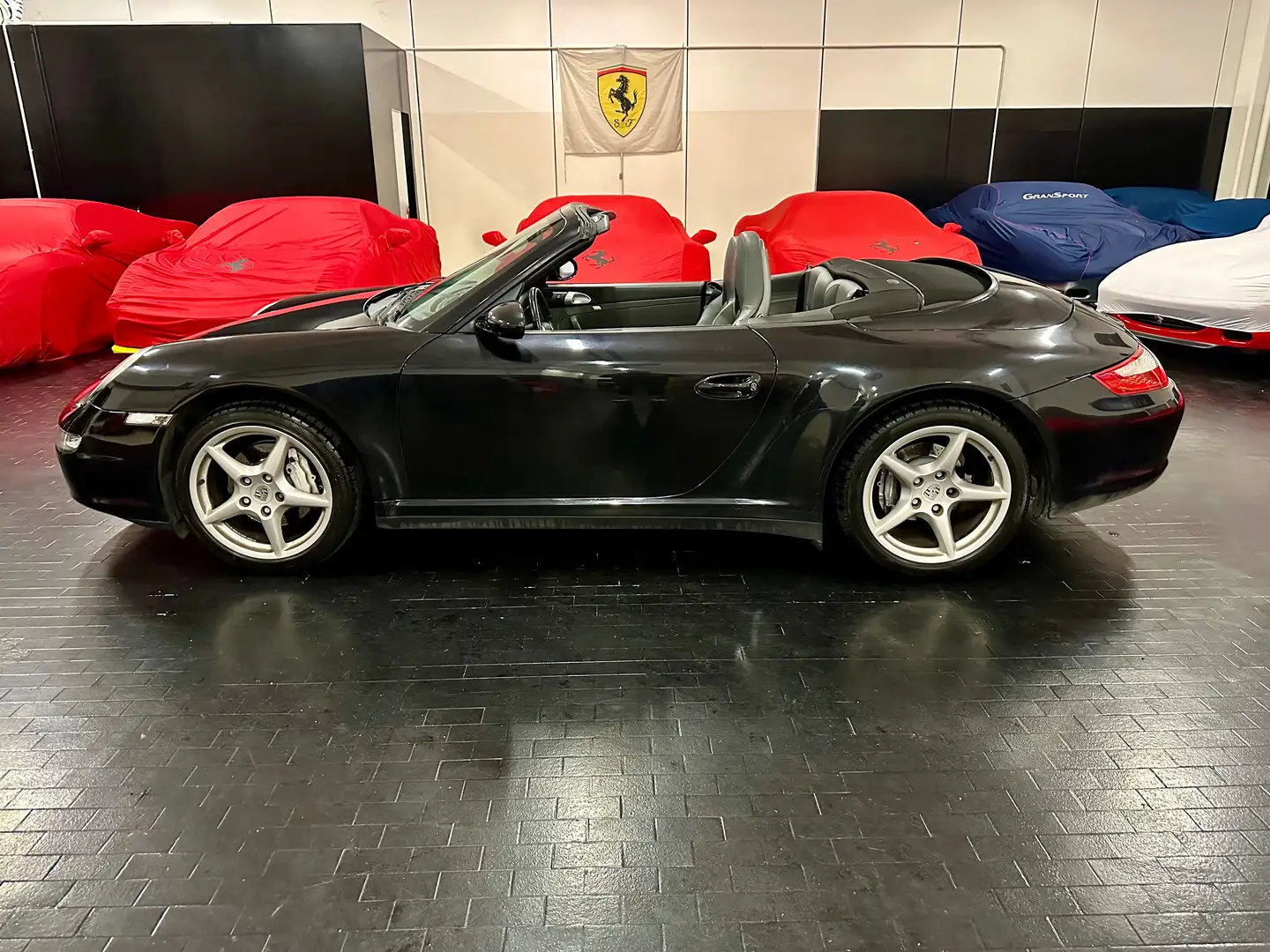 Porsche 997 911 Cabrio 3.6 Carrera 4 TIPTRONIC SERVICE PERMUTE Nero - 1