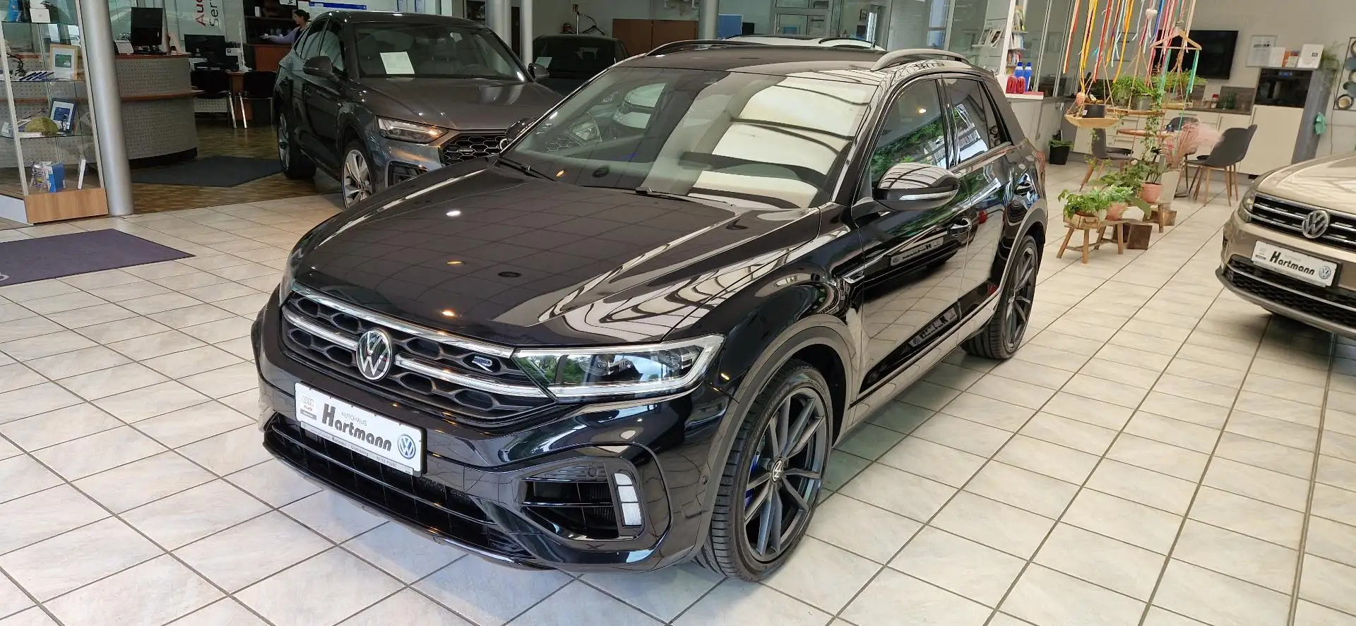 Volkswagen T-Roc R 2,0TSI 4Motion DSG Matrix Leder Standheizung Schwarz - 1