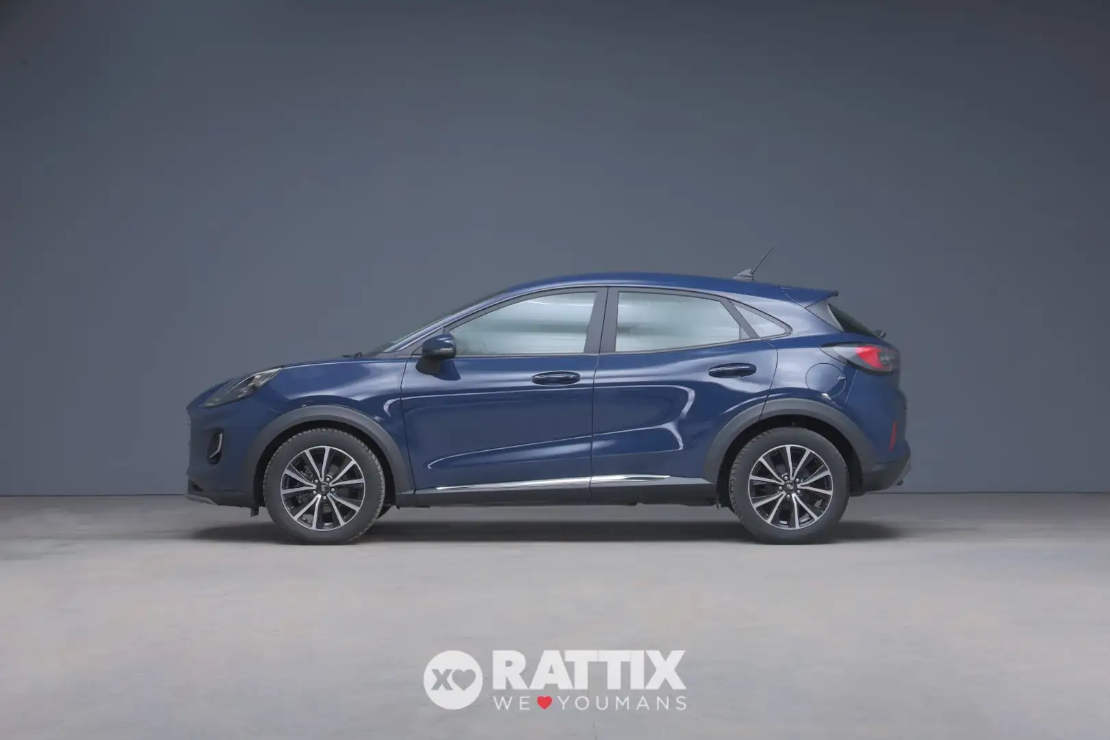 Ford Puma 1.0 Ecoboost Hybrid 125CV Titanium Blau - 2