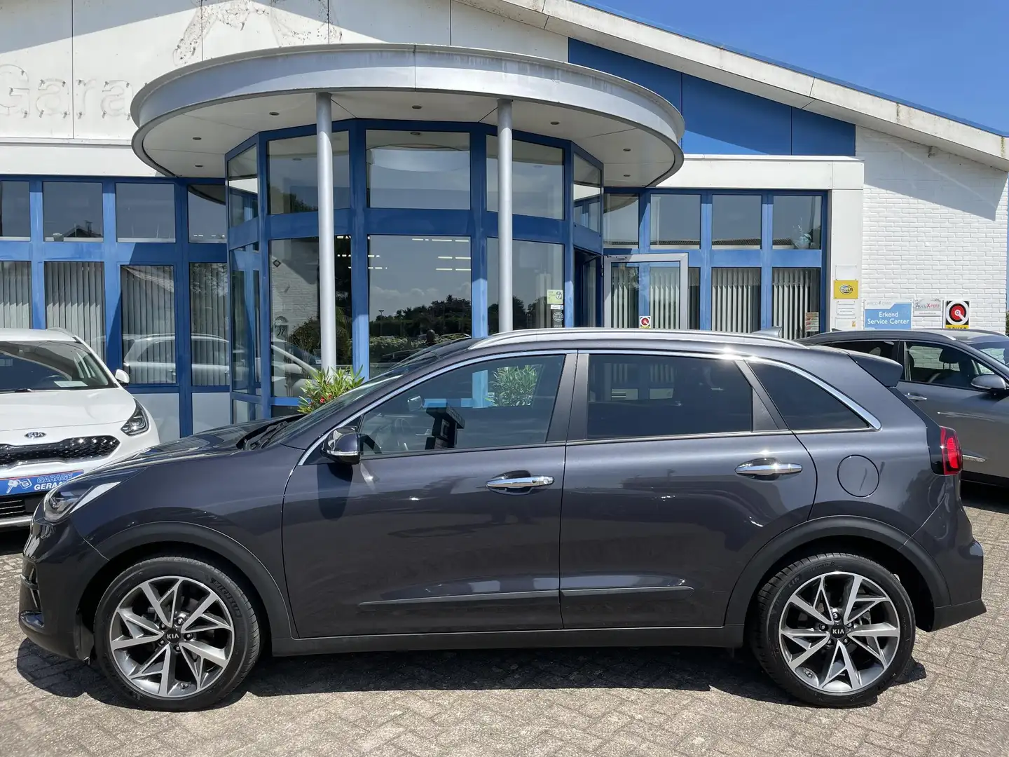 Kia Niro 1.6 GDi Hybrid DynamicPlusLine | Navigatie, Apple Grigio - 2