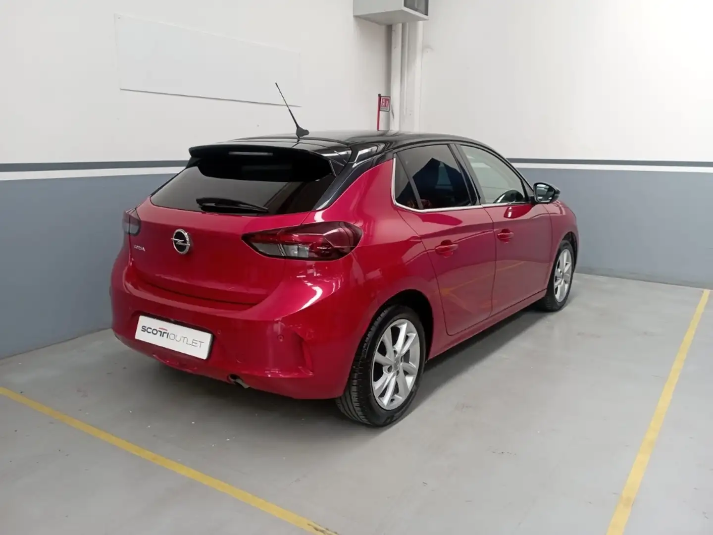Opel Corsa 5 Porte 1.2  Elegance Rouge - 2