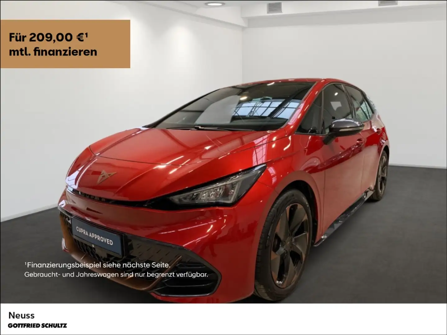 CUPRA Born 58 kWh LED NAVI SITZHEIZUNG EINPARKHILFE Rot - 1