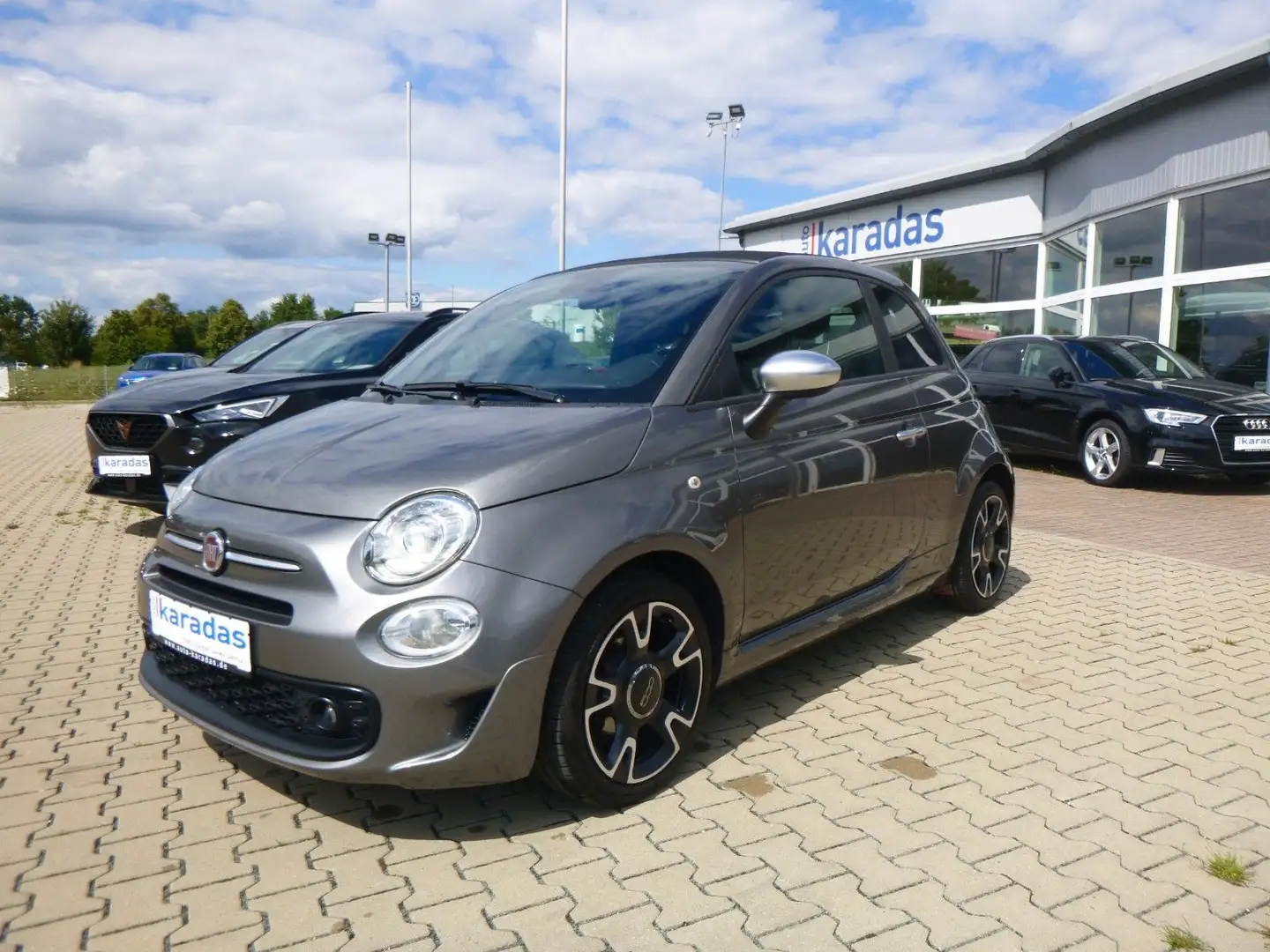 Fiat 500C 500 Cabrio 0.9 TwinAir RockStar S&S Grau - 1