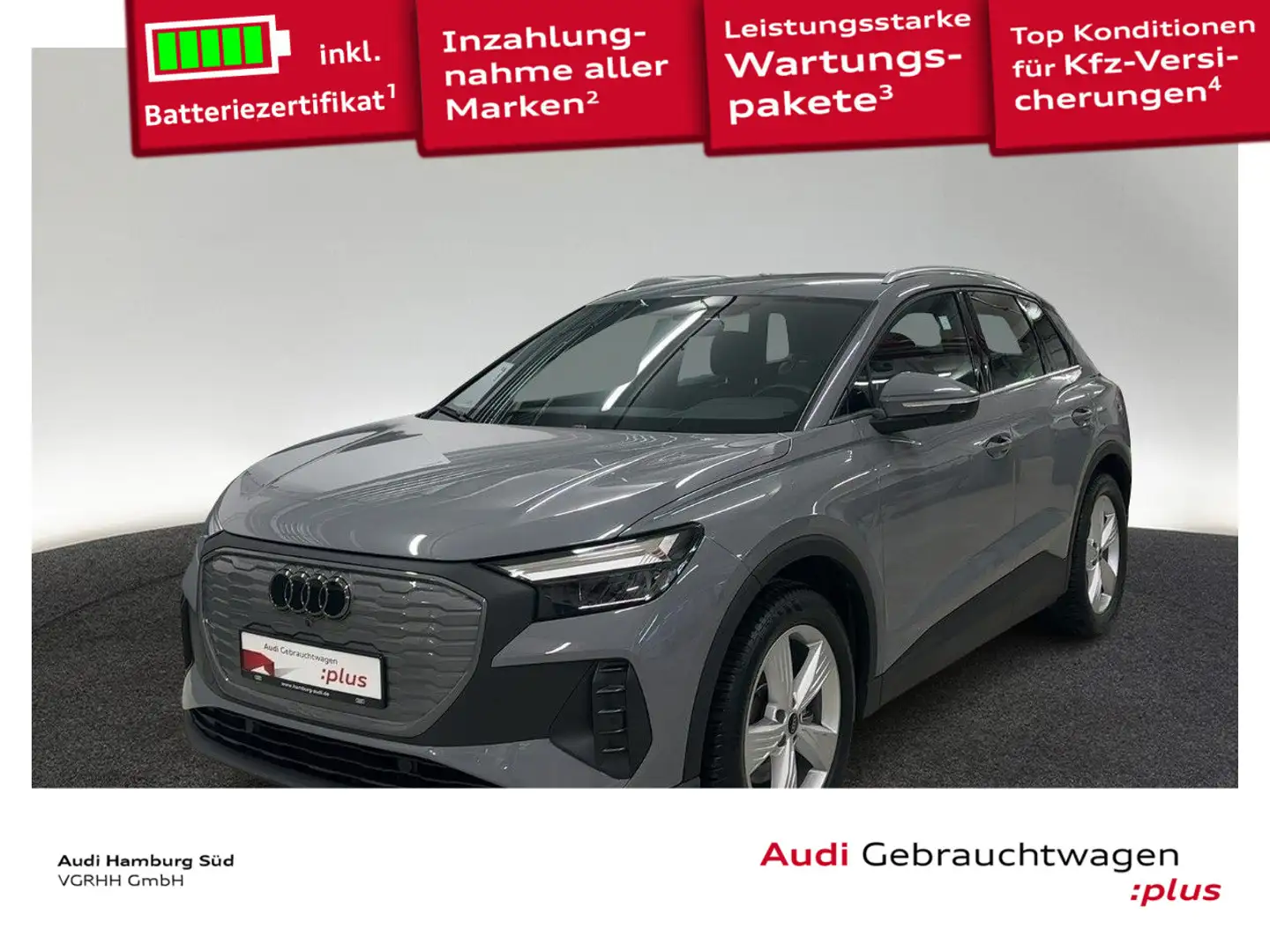 Audi Q4 e-tron Q4 35 e-tron ACC/PARKASSISTENT/KAMERA/ALL-SEASON Grau - 1