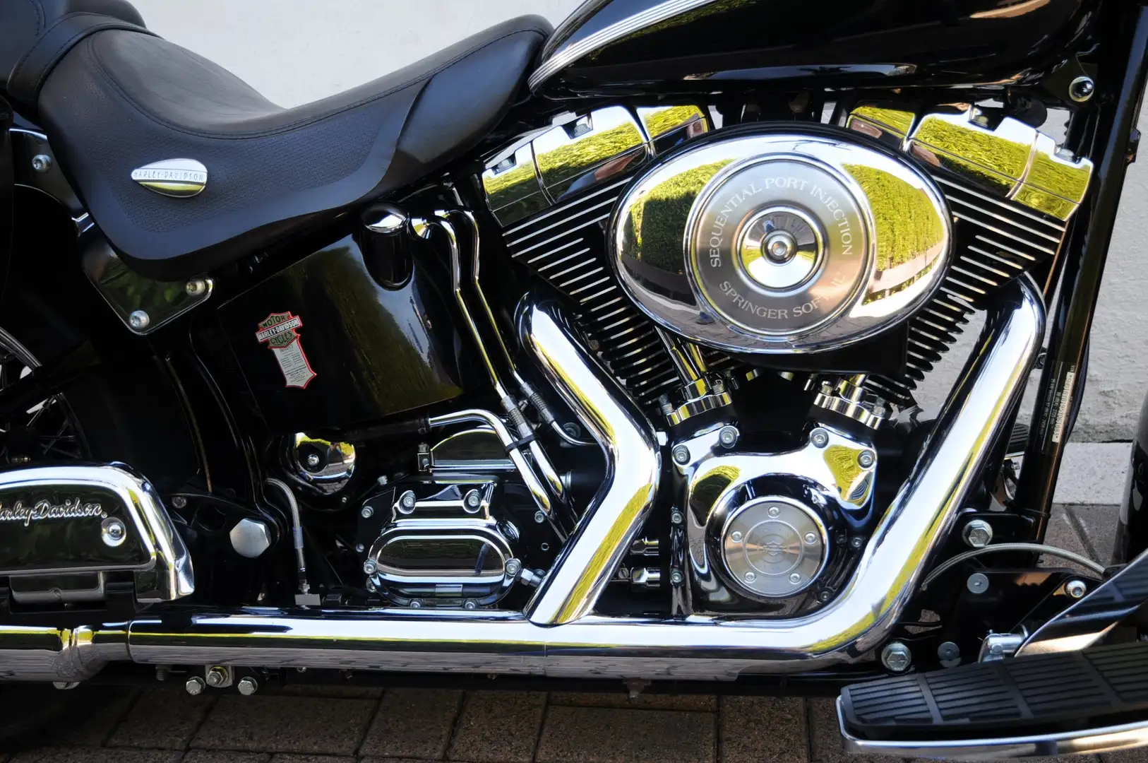 Harley-Davidson Softail Springer-Classic Negru - 2