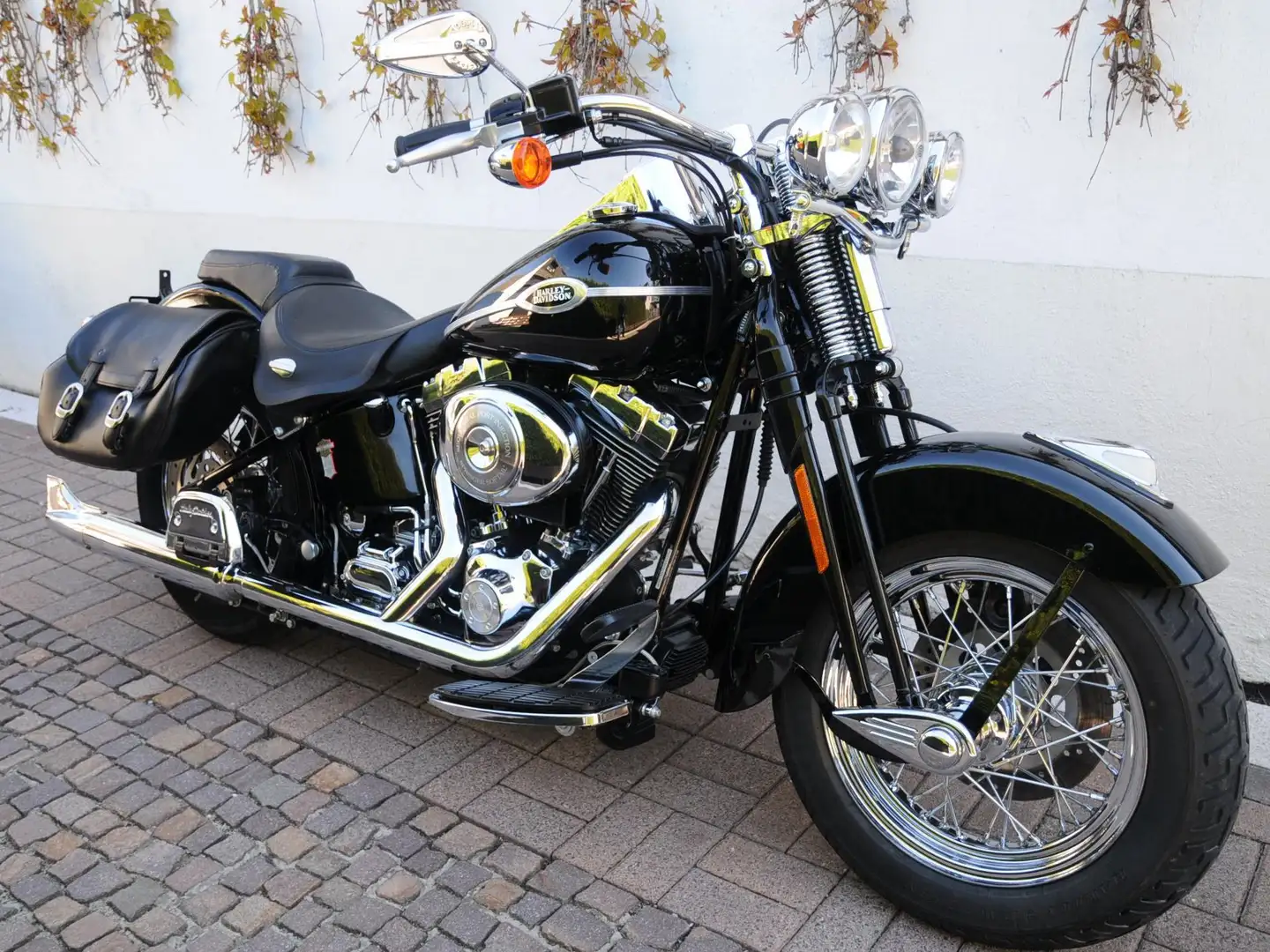 Harley-Davidson Softail Springer-Classic Negru - 1
