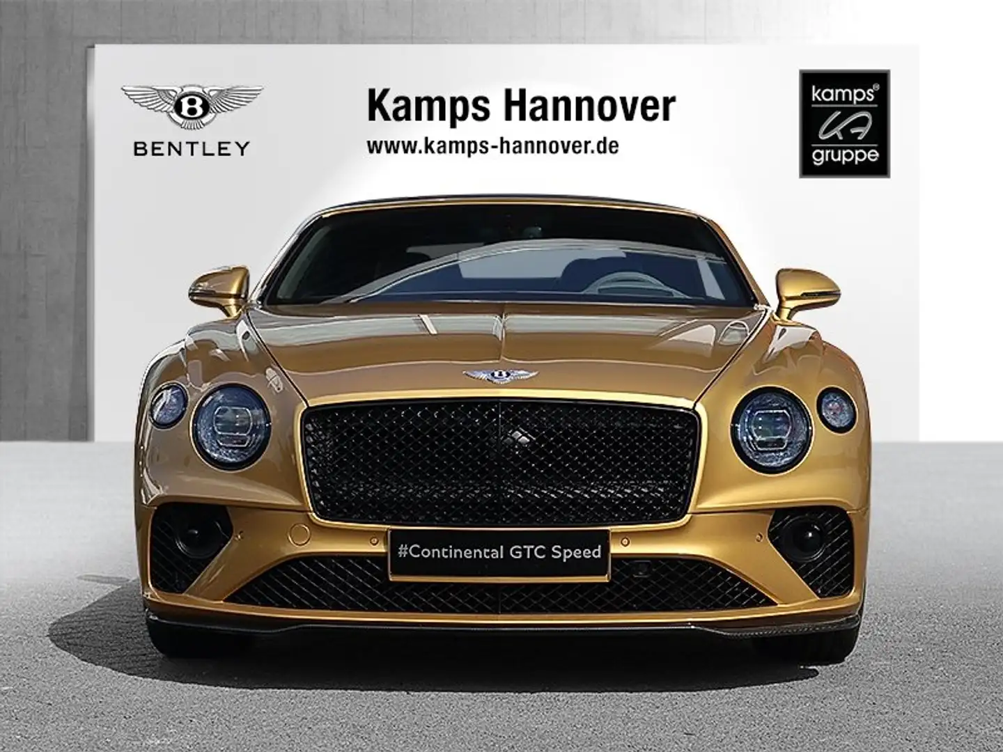 Bentley Continental GTC Speed *NEW 397.000*NAIM*Carbon* Zlatá - 2