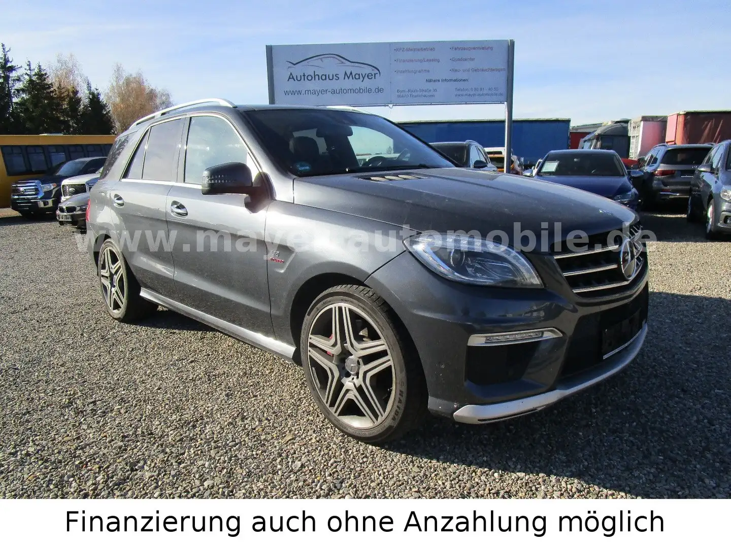 Mercedes-Benz ML 63 AMG *Command*Distronic*Kamera*Performance* Сірий - 1
