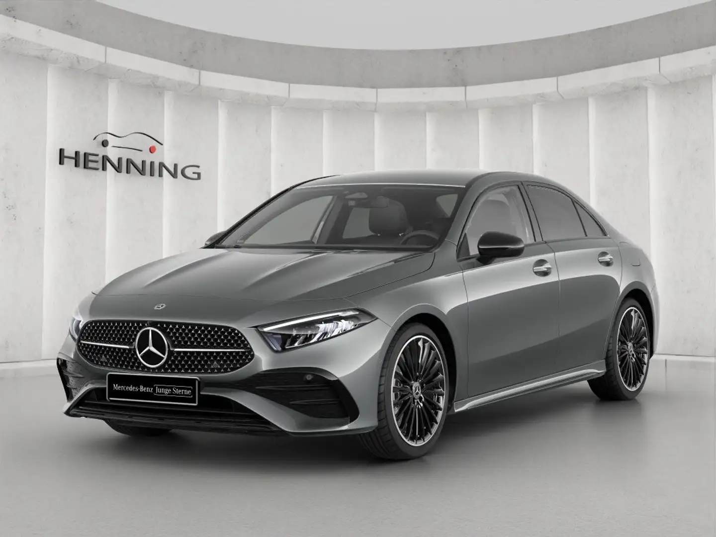 Mercedes-Benz A 220 d Lim. AMG Night-Paket Burmester Kamer 19" Gris - 1