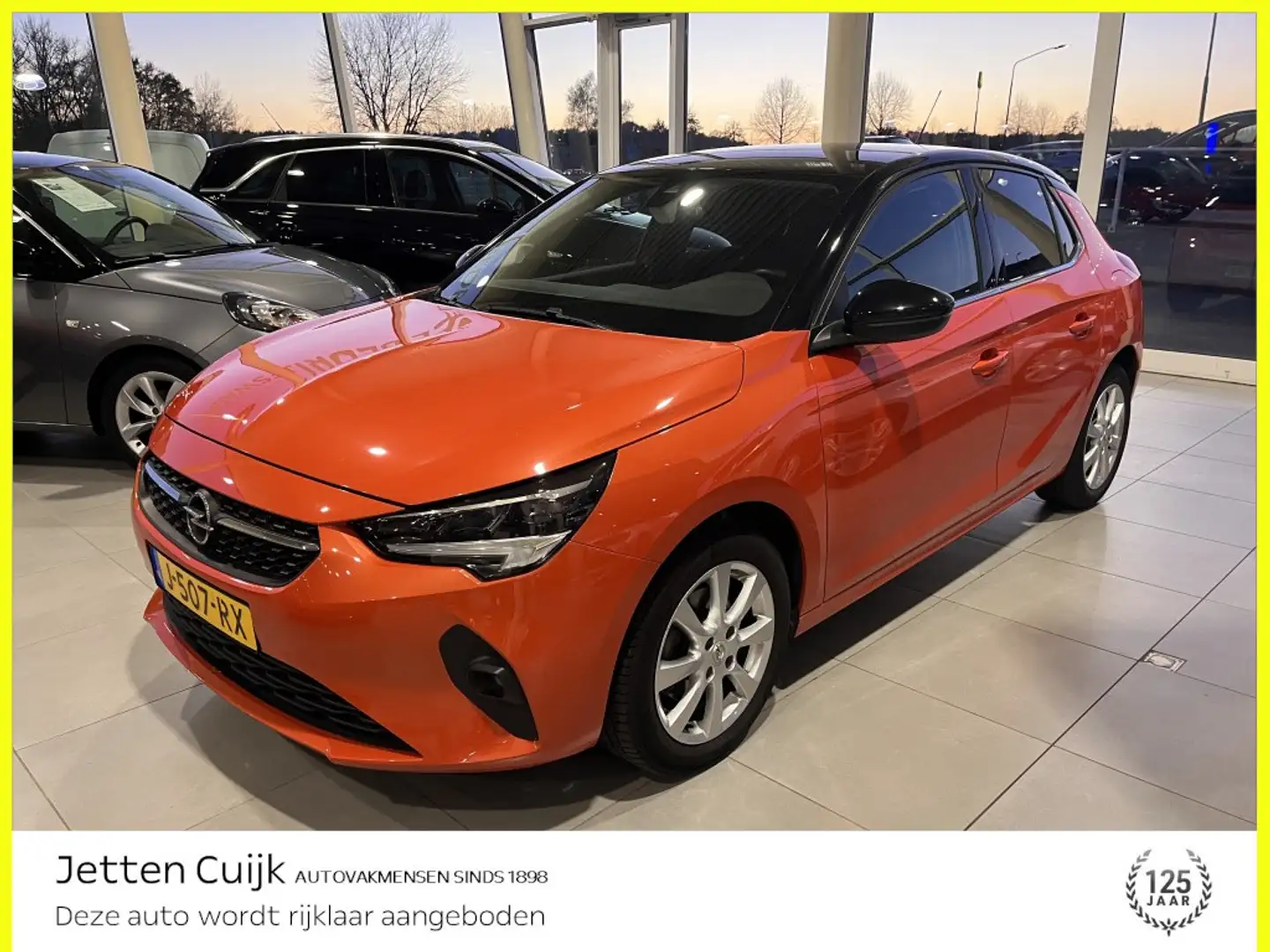 Opel Corsa 1.2 Elegance 102 PK #rijklaar# Orange - 1