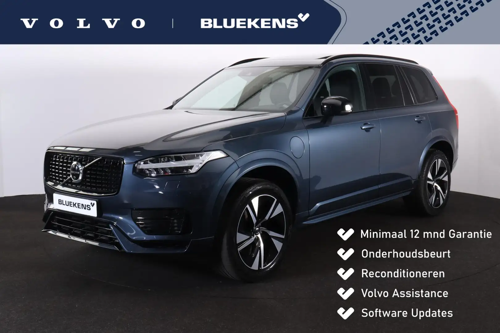Volvo XC90 T8 Recharge AWD R-Design - LONG RANGE - Panorama/s Azul - 1