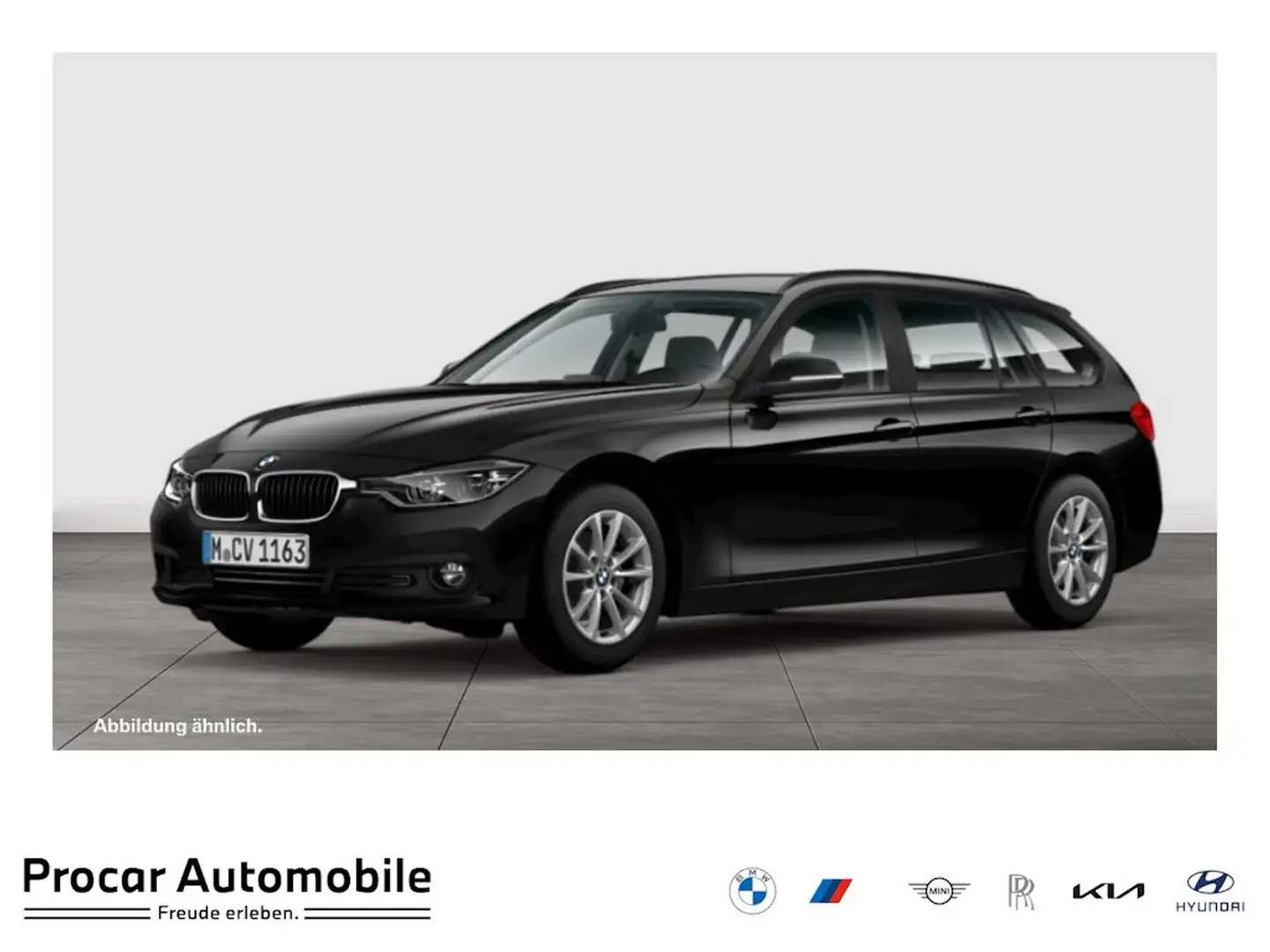 BMW 320 i ADVANTAGE+LED+NAVI+HiFi+16" Schwarz - 1
