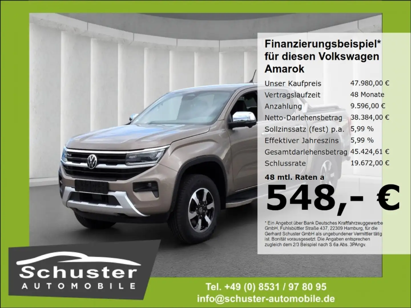 Volkswagen Amarok DC Style 4Mot 3.0TDI*StandHzg 360°Kam AHK Beżowy - 1