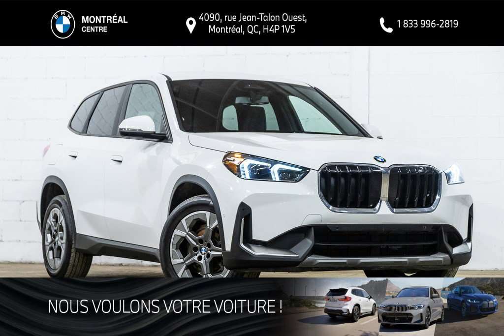 2023 BMW X1 xDrive28i | Assistant de conduite | Garniture noir