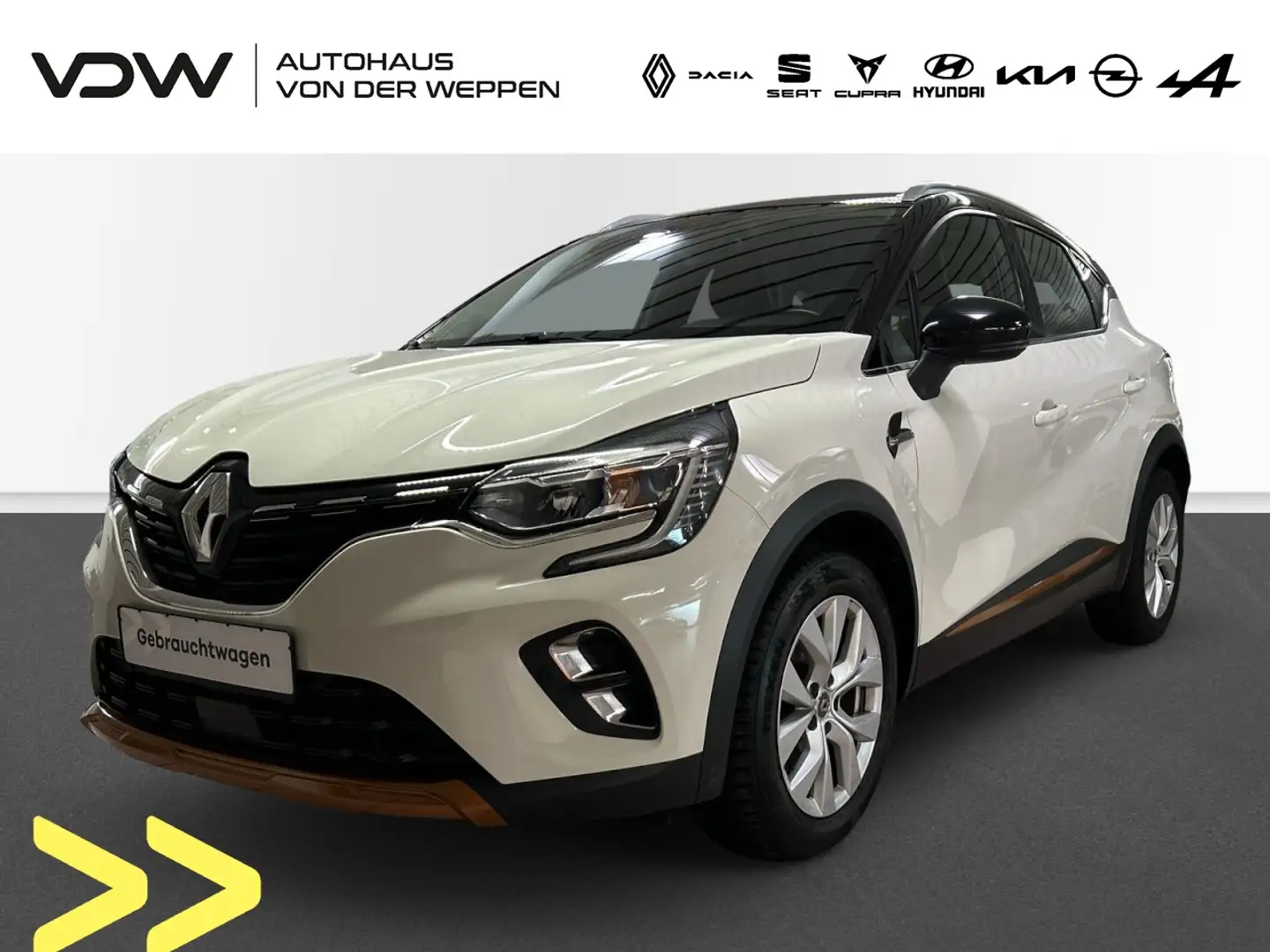 Renault Captur II Intens Klima Navi Rückfahrkamera Sitzheizung Weiß - 1