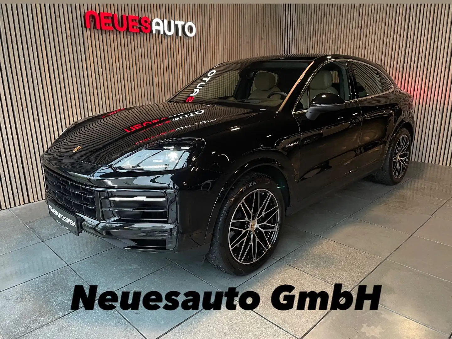 Porsche Cayenne E-Hybrid*Facelift*Pano*HuD*1.Besitz*Matrix Schwarz - 1