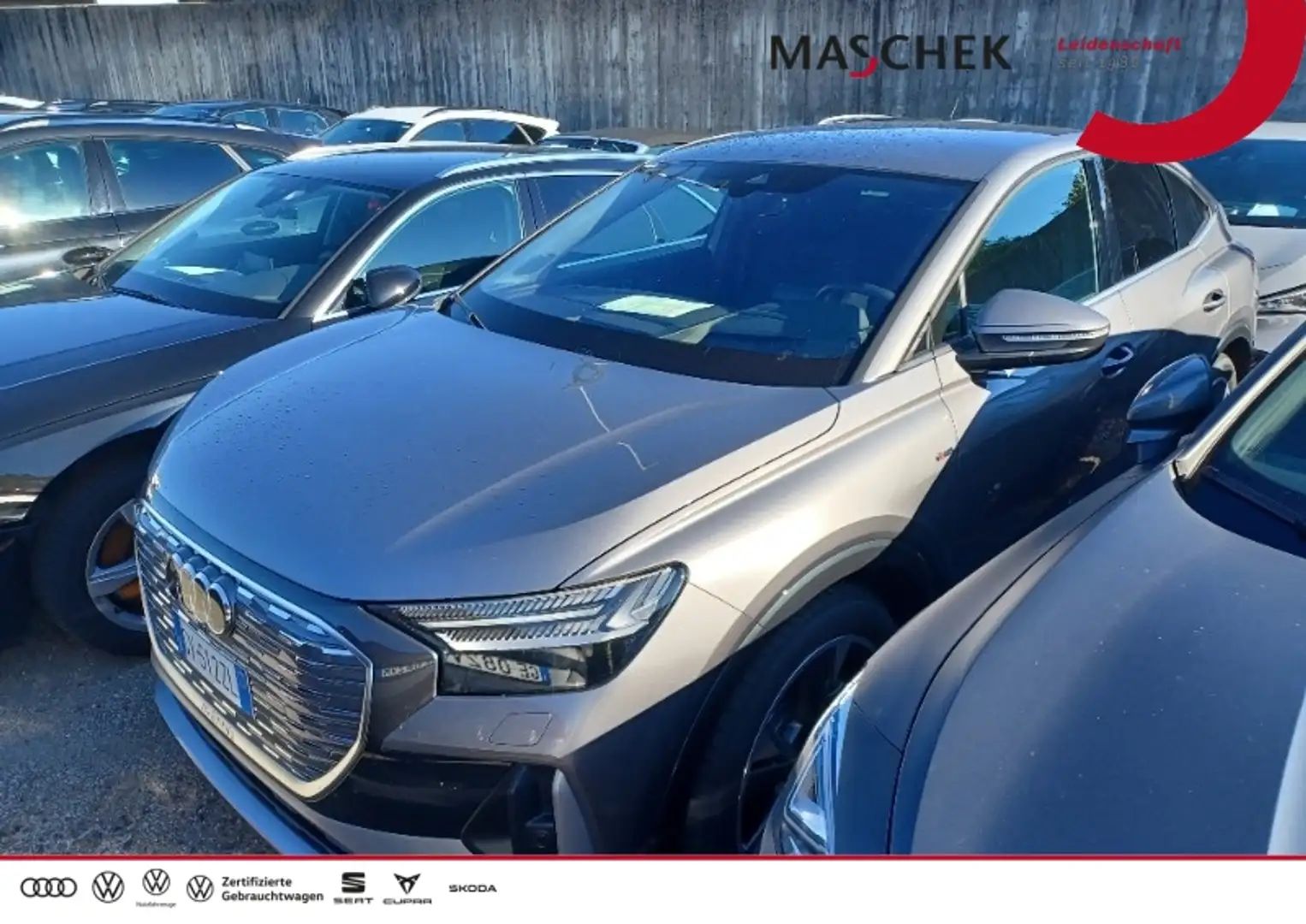 Audi Q4 e-tron Q4 Sportback e-tron S Line quat HUD Matrix Memory Gris - 1