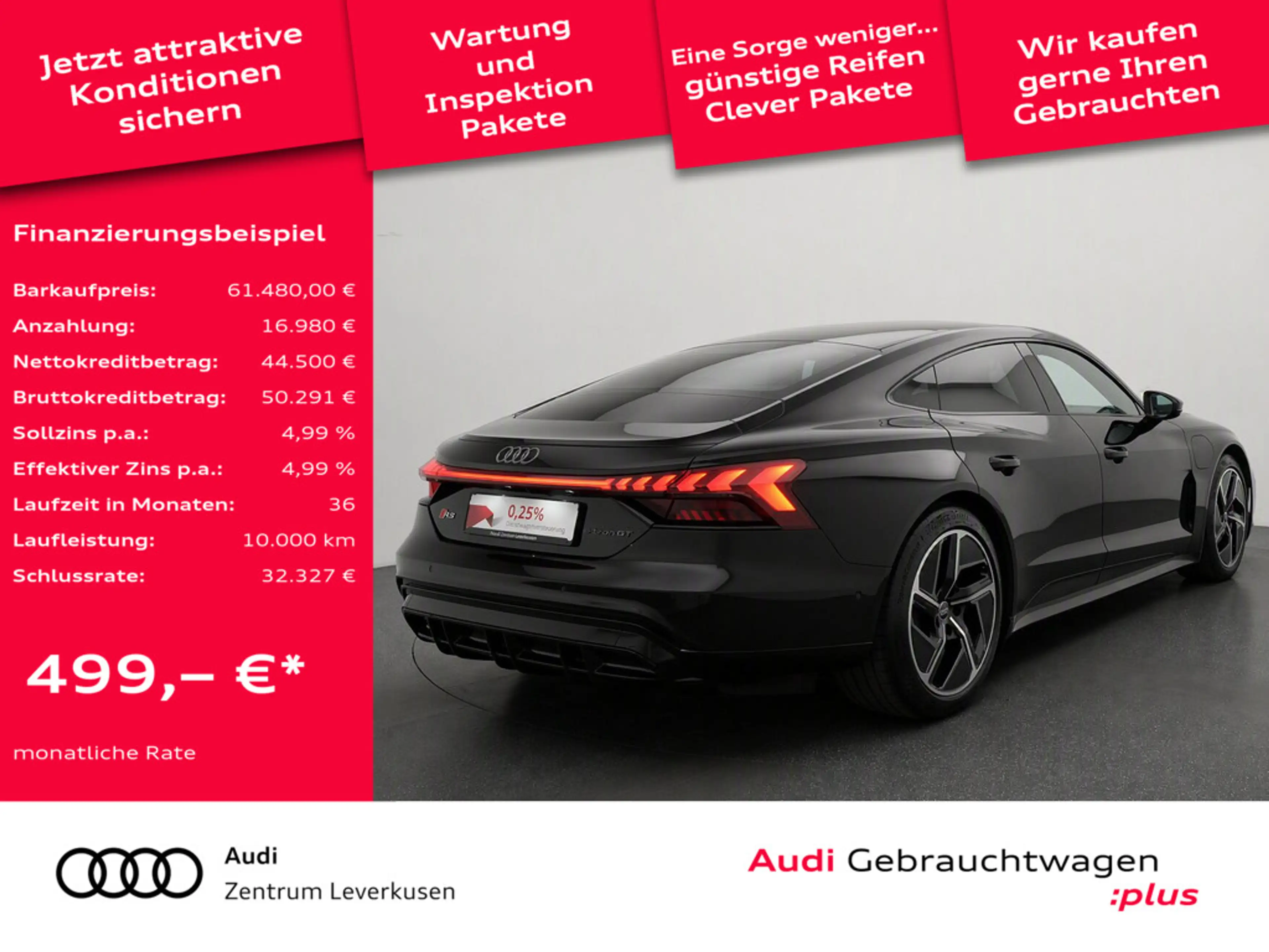 Audi RS e-tron GT 93KWH LASER PANO LUFT B&O KAM 36 — photo 2