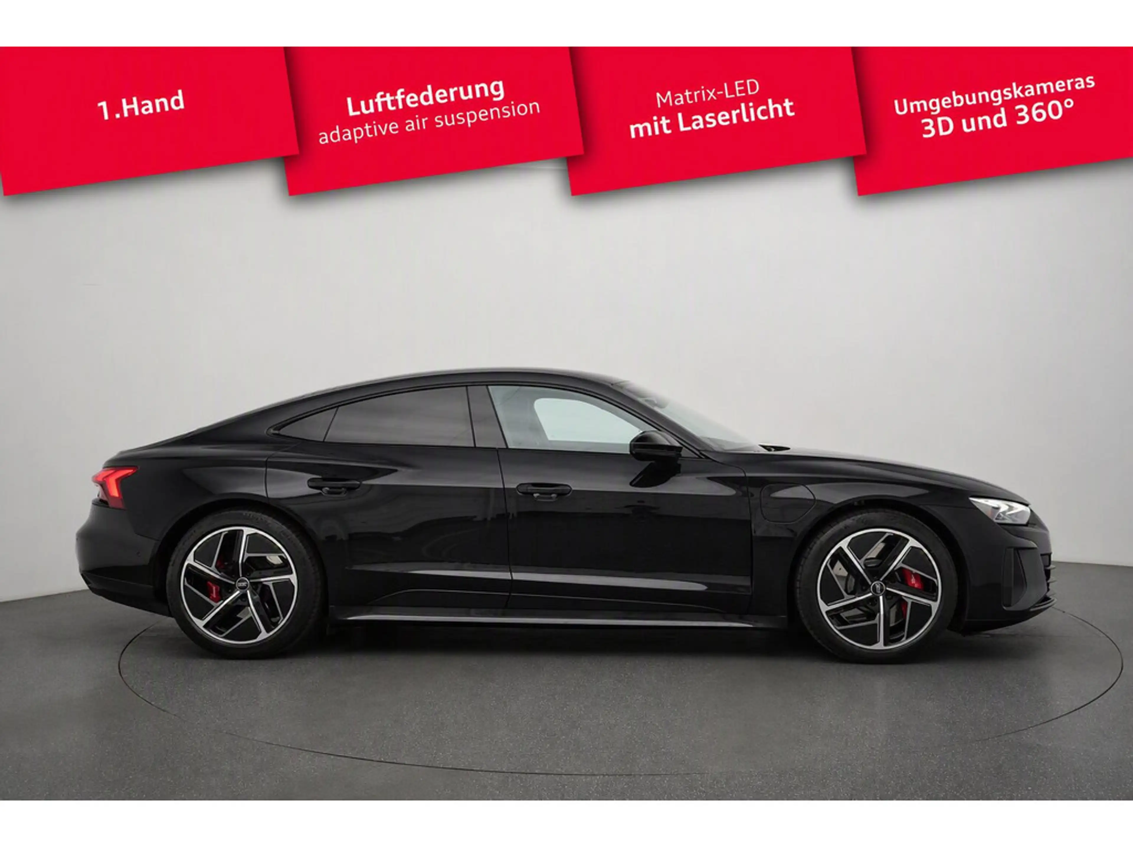 Audi RS e-tron GT 93KWH LASER PANO LUFT B&O KAM 36 — photo 3