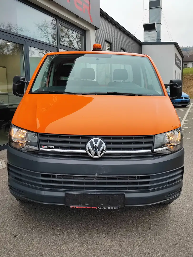 Volkswagen T6 Transporter T6 Pritsche#EK#AHK#4 Motion# Oranje - 2