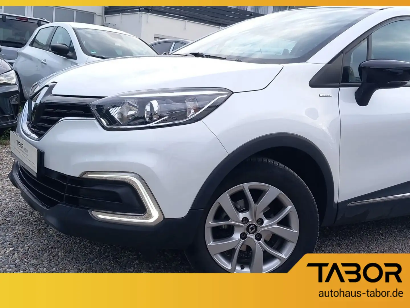 Renault Captur 0.9 TCe 90 Limited AHK Nav KeyLess PDC Weiß - 2