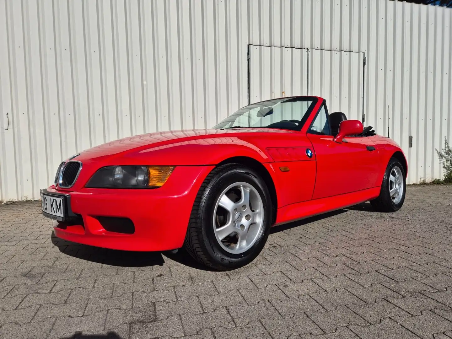 BMW Z3 Roadster 1.9 - LEDER - 74000 KM - TÜV NEU - Rot - 1