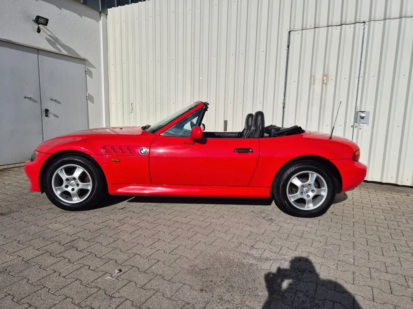 BMW Z3 Roadster 1.9 - LEDER - 74000 KM - TÜV NEU - Rot - 2