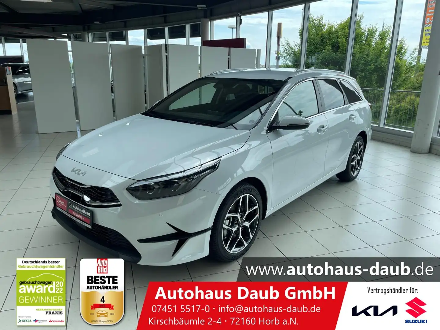 Kia Ceed SW / cee'd SW CEED_SW 1.5T 48V DCT 140 ULTIMATE STY Blanc - 2