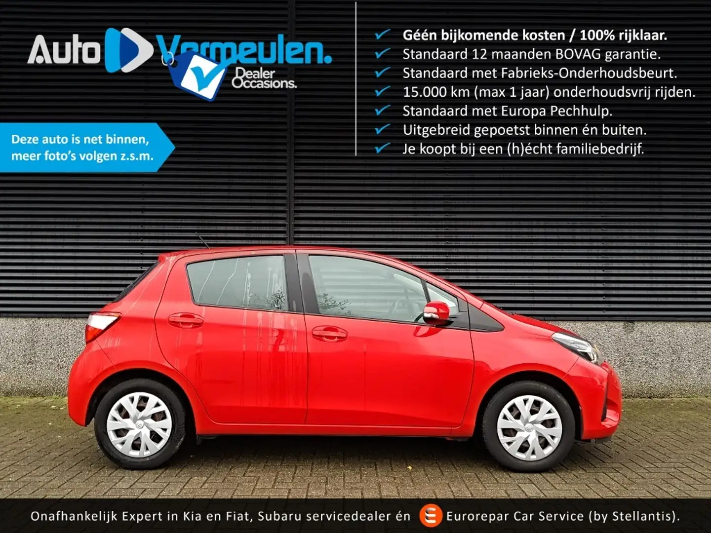 Toyota Yaris Aspiration 1.0 VVT-i Rouge - 1