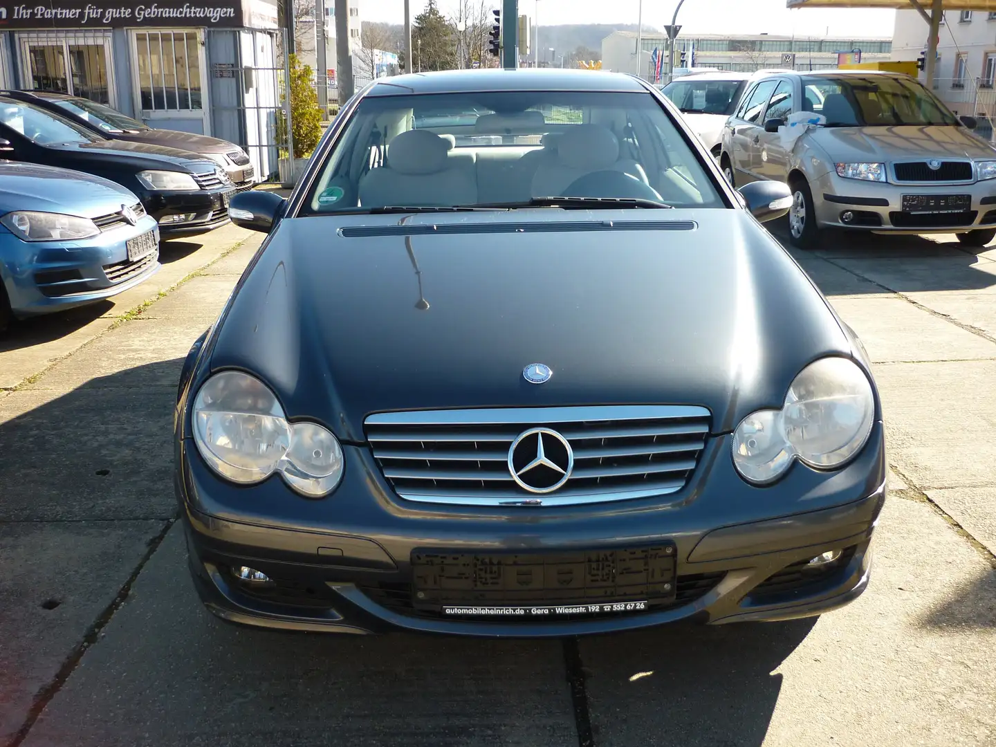 Mercedes-Benz C 180 C 180 Kompressor Sportcoupe HU/AU bei Verkauf-NEU! Šedá - 2