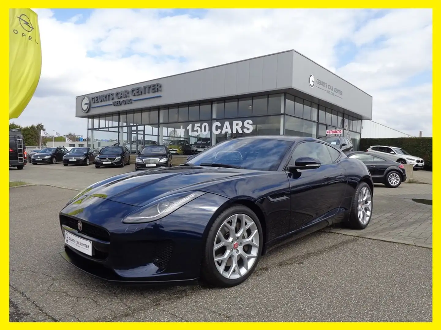 Jaguar F-Type P300 2.0i 300pk € 49.990 BTW incl. ! Bleu - 1