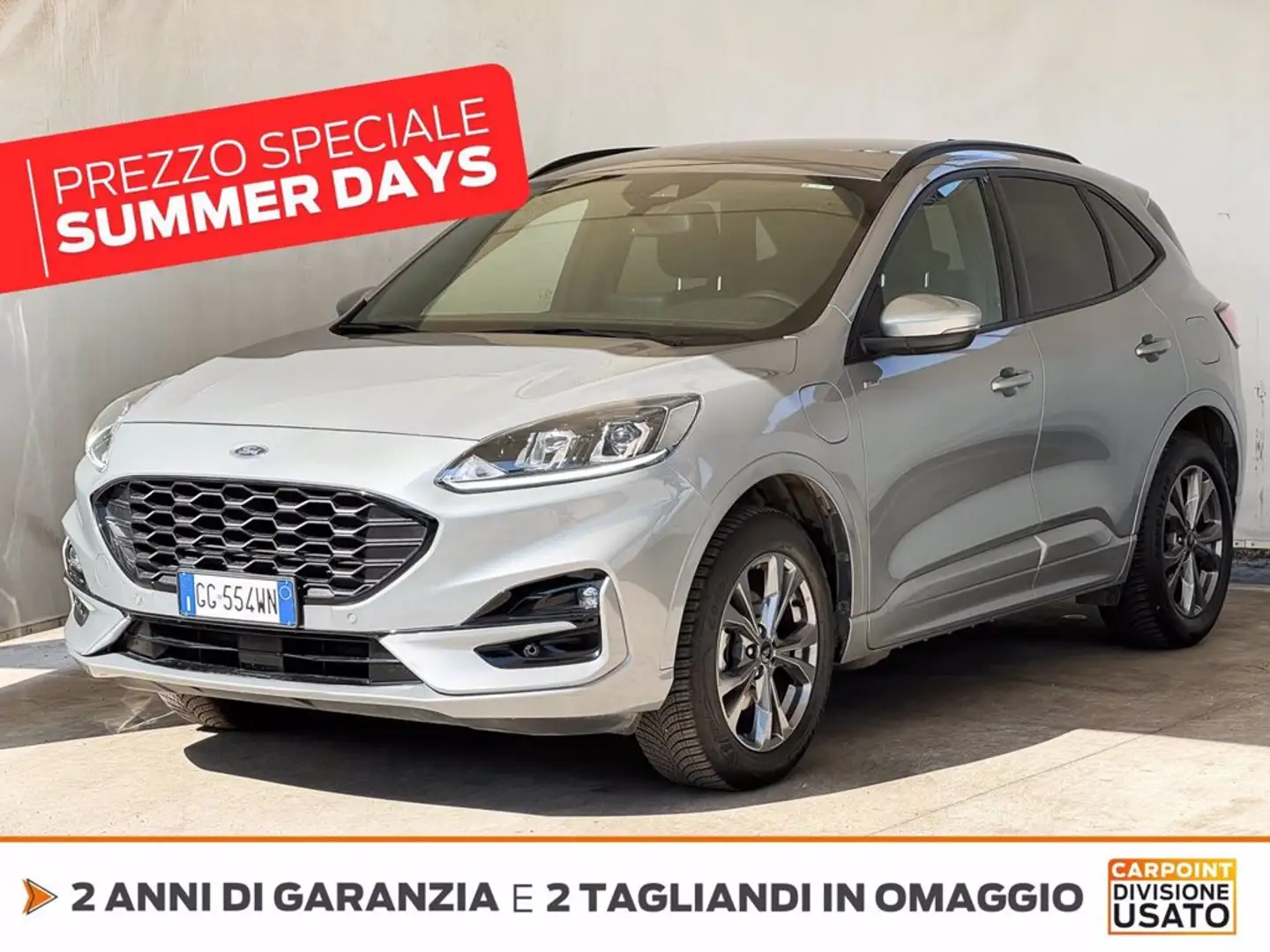 Ford Kuga 2.5 phev st-line 2wd 225cv cvt Gris - 1