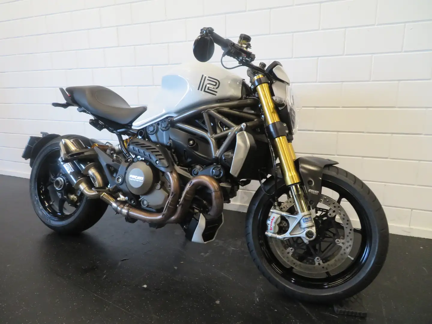 Ducati Monster 1200 S NIEUWSTAAT!! HISTORI Wit - 2