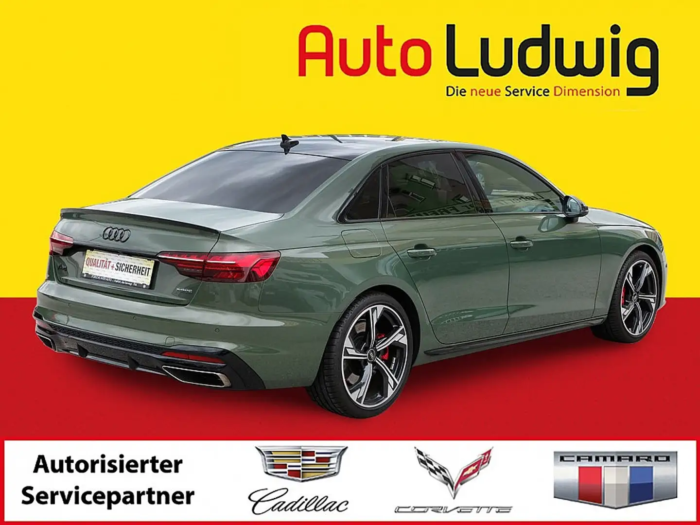 Audi A4 45 TFSI S-Line quattro S-tronic*VIRTUAL COCKPIT... Grün - 2