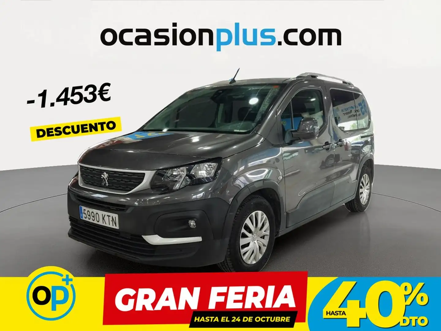 Peugeot Rifter 1.2 PureTech S&S Standard Active 110 Gris - 1
