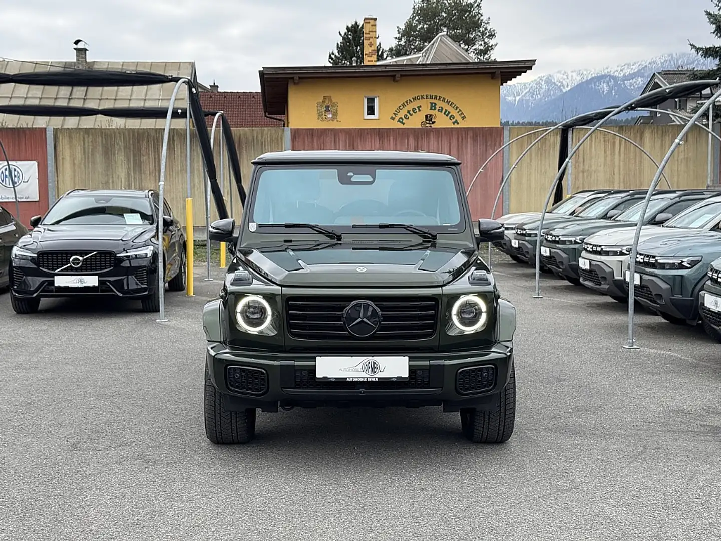 Mercedes-Benz G 450 d 4MATIC Aut. AMG Line Manufaktur Standhzg Pano... Grün - 2