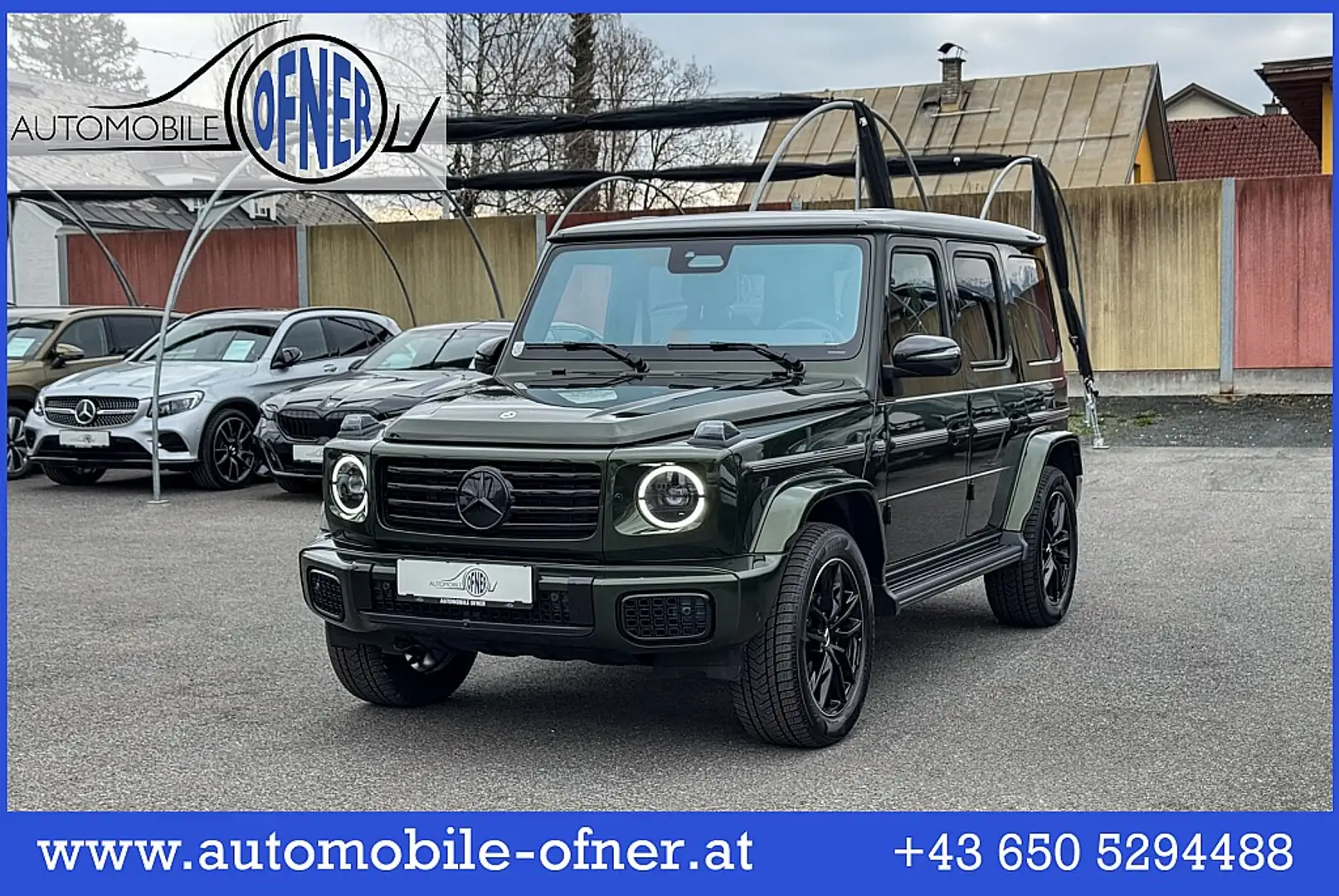 Mercedes-Benz G 450 d 4MATIC Aut. AMG Line Manufaktur Standhzg Pano... Grün - 1