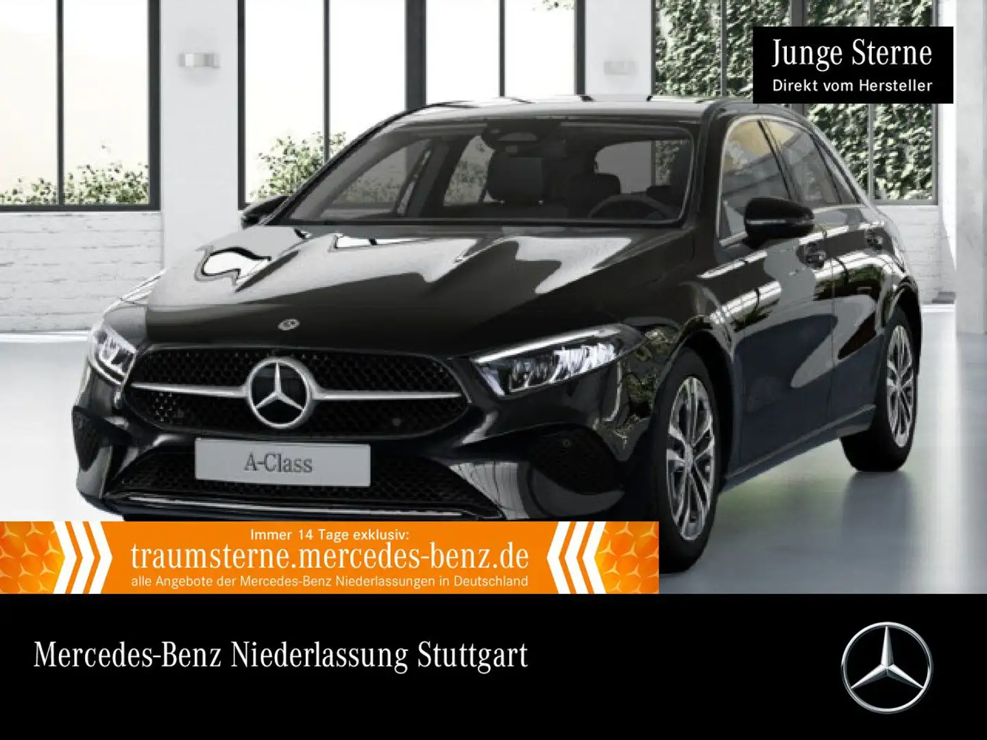 Mercedes-Benz A 250 e PROGRESSIVE+AHK+LED+KAMERA+8G Schwarz - 1