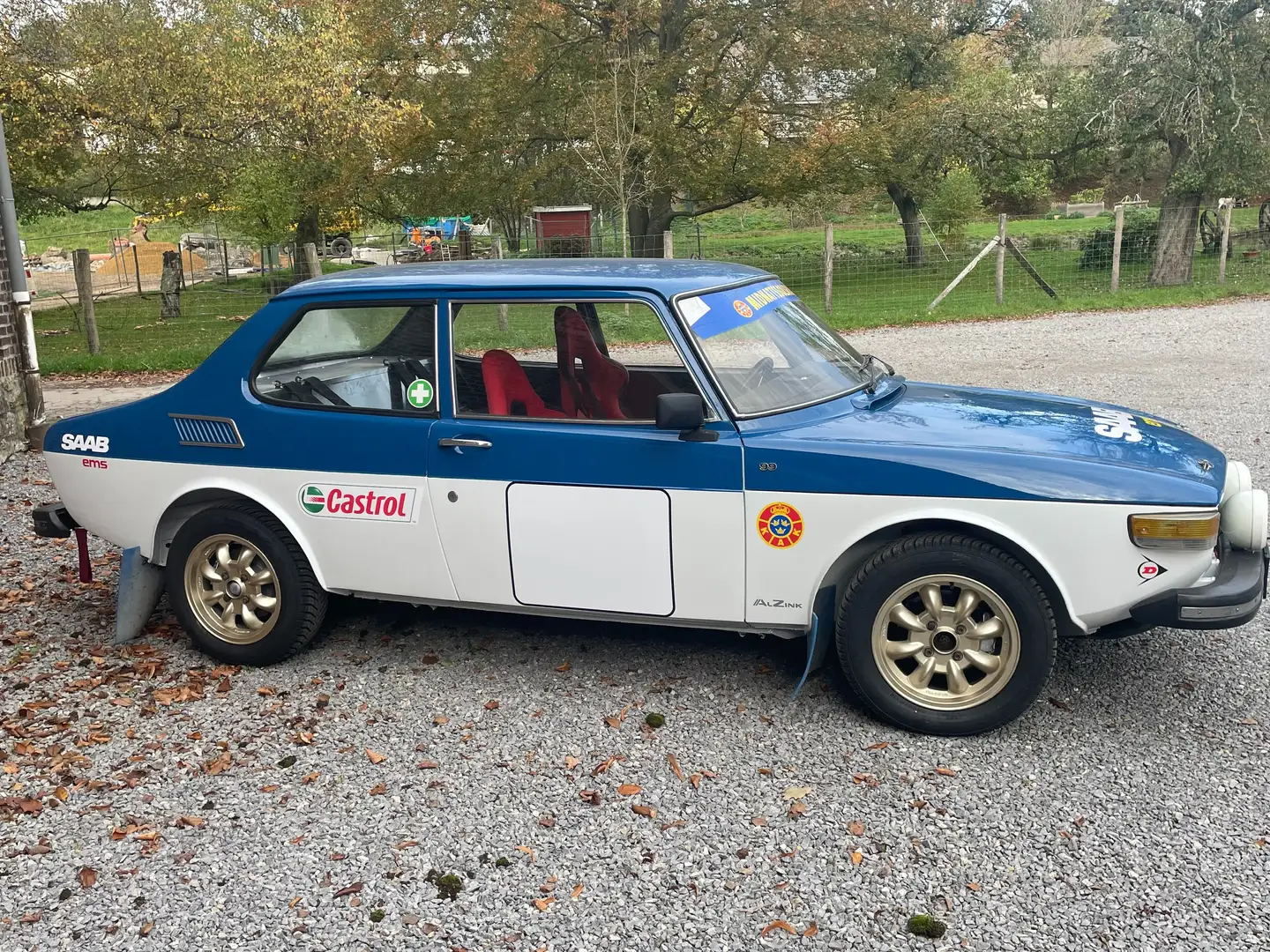 Saab 99 Blau - 2