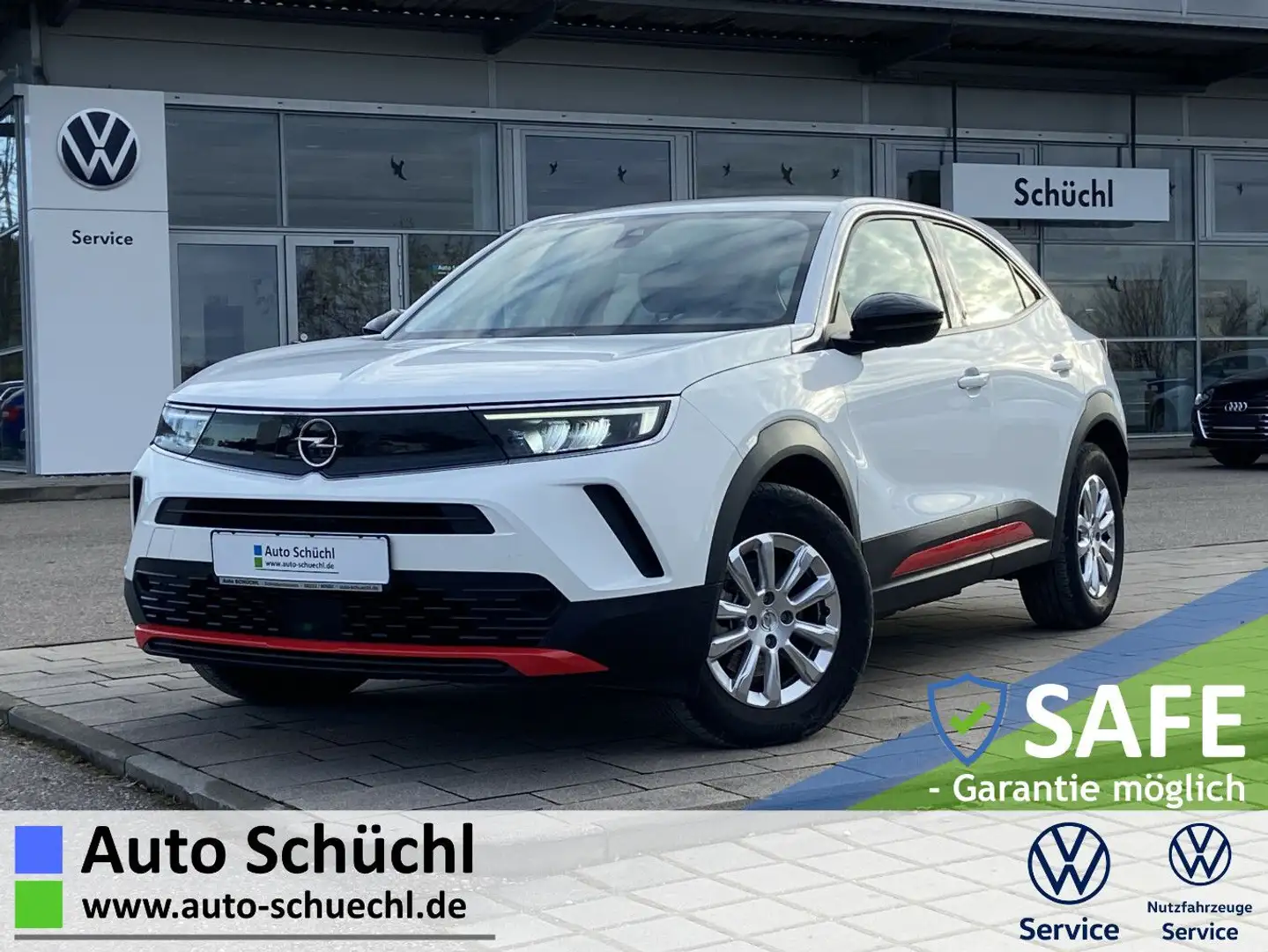 Opel Mokka-E EDITION 3-PHASIG+CCS+KAMERA+LED+ACC+PDC Weiß - 1